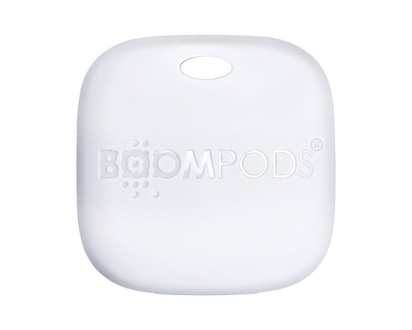 Boompods Boomtag Rechargeable Anti-Loss Bluetooth Tag - White - BP-TARWHT