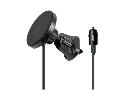 LOGiiX Vent Mount Qi2 Mag Car Wireless Charging Holder - Black - LGX-13701