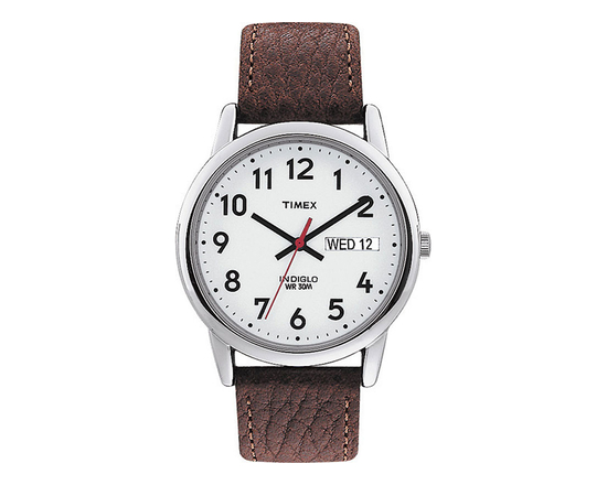Timex Classics Men's Watch - Silver/Brown - 20041