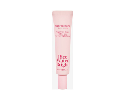 The Face Shop Rice Water Bright Vegan Eye Cream - 20ml