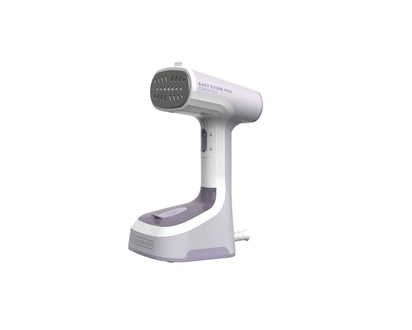 BLACK+DECKER Handheld Fabric Steamer - White/Violet - GS0311-0PDC