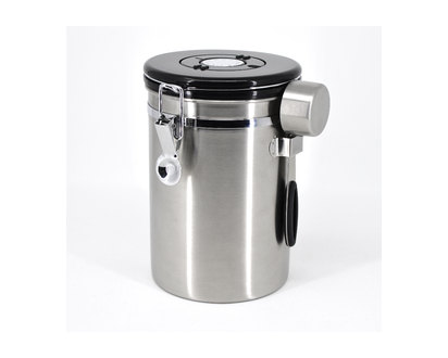 Cafe Culture Coffee Canister - Stainless Steel - 1.9L
