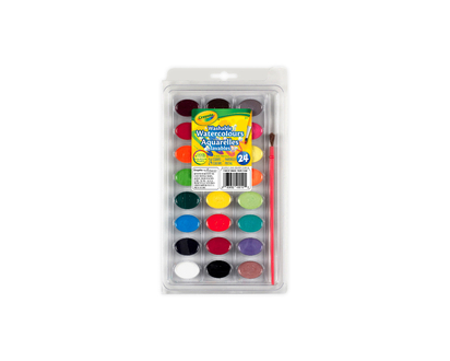 Crayola Watercolour Paints - 24s