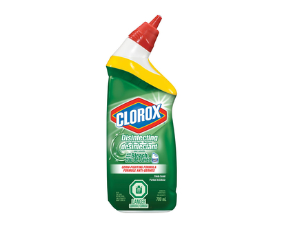 Clorox Disinfecting Toilet Bowl Cleaner - Fresh Scent - 709ml
