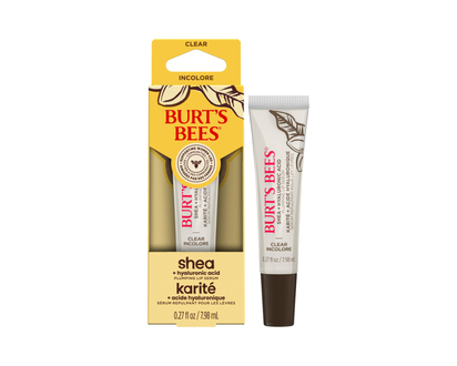 BURTS BEES SHEA LIP SERUM 7.98ML CLEA in White