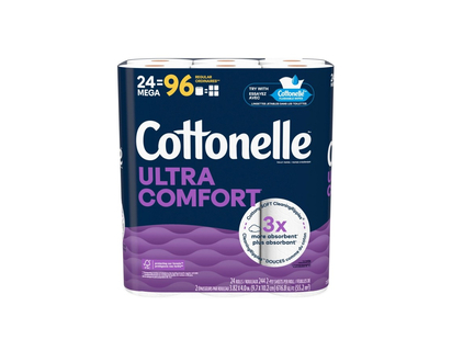 COTTONELLE U/COMFORT TP Size 24 MEGA ROLL