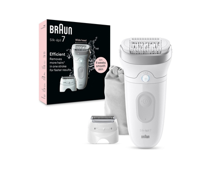 BRAUN EPILATOR SILK EPIL in White