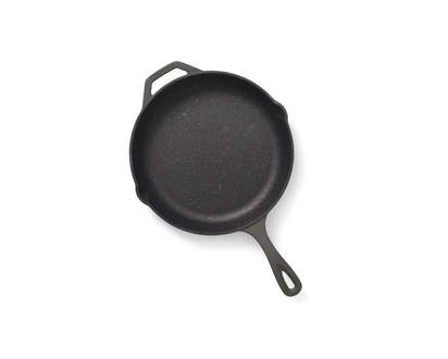 THE ROCK CAST IRON SKILLET