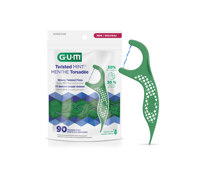 GUM TWISTED FLOSSER 90'S in Mint