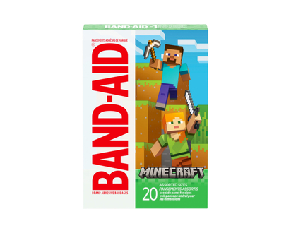 JJ BAND-AID DECO MINECRAFT 20'S