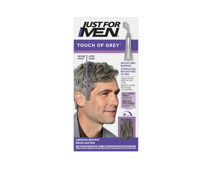 Just for Men Touch of Grey for a Salt and Pepper Look - Dark Brown
