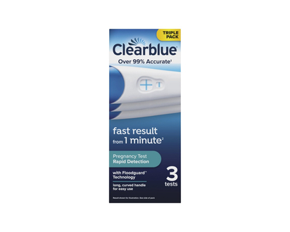 CLEARBLUE RAPID PREG TEST 3TEST
