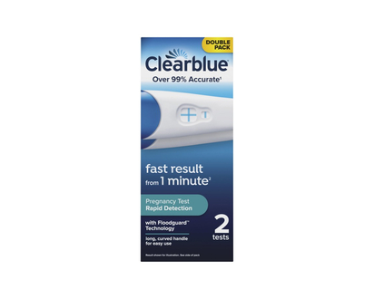 CLEARBLUE RAPID PREG TEST 2TEST