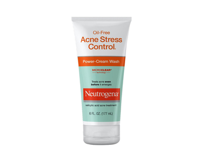 Neutrogena Oil-Free Acne Stress Control Power Cream Wash - 177ml