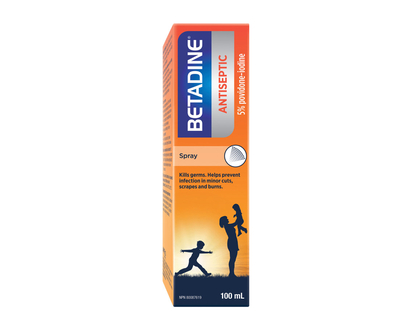 BETADINE 5 ANTISEPTIC SPRAY 100ML