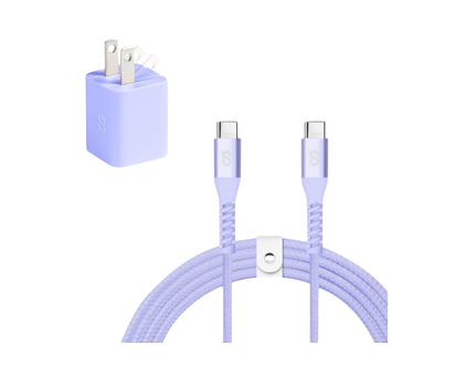 LOGiiX VIBRANCE Charging Kit in Lavender