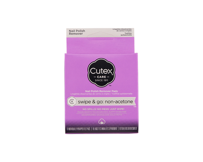 CUTEX NAIL POLISH REMVR PADS 10'S