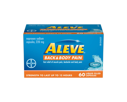 ALEVE BACK & BODY PAIN 60'S