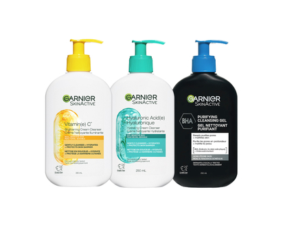 GARNIER BRIGHTENING CLEANSER 250ML