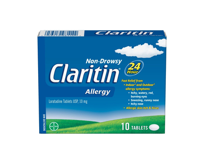 Claritin Non-Drowsy Allergy Tablets - 10's