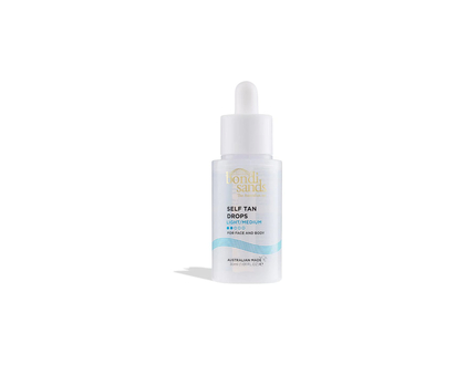 BONDI SANDS SELF DROPS 30ML LT MED in Tan