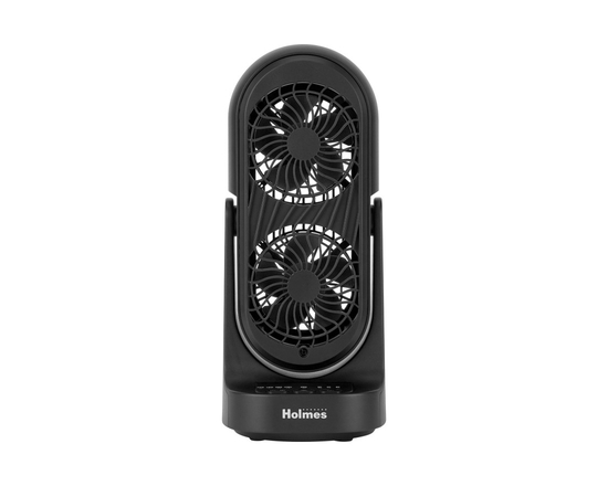 HOLMES DUOBREEZE FAN in Black