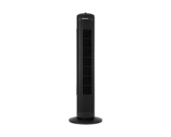 HOLMES MANUAL TOWER FAN in Black