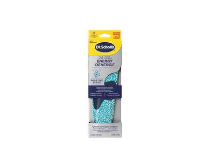 DS 24 HOUR ENERGY W INSOLES 1 PAIR in Blue