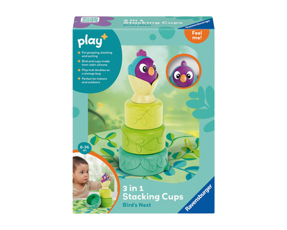 3IN1 STACKING CUPS BIRD NEST