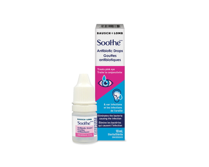B&L SOOTHE ANTIBIOTIC DROPS 10ML