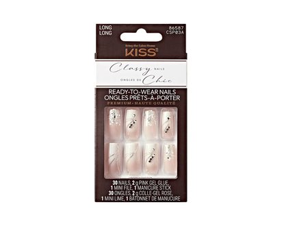 KISS CLASSY NAILS PREMIUM STUNNING in White