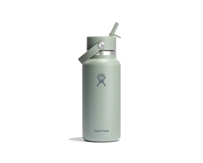 Hydroflask Wide Flx Strw Cap in Tonal Agave