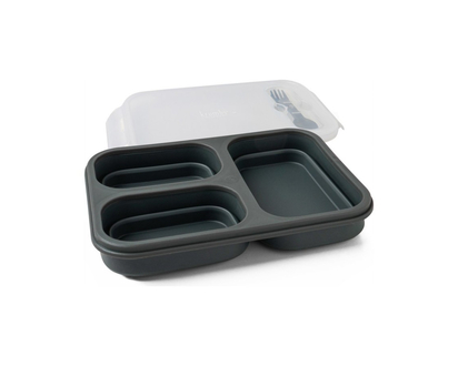 KRUMBS COLLAPSIBLE MEAL PREP in Black