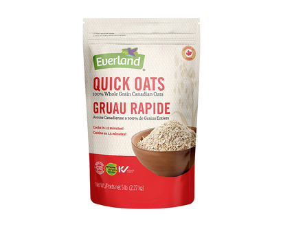Everland Canadian Oats - Quick Oats - 2.27kg