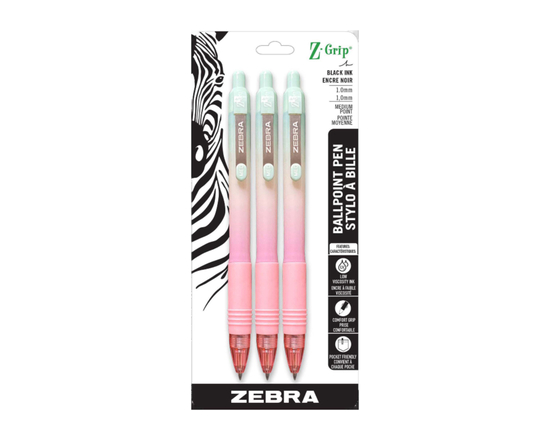 ZEBRA Z-GRIP SMOOTH BP in Black
