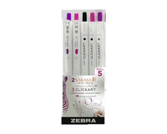ZEBRA MINI CREATIVE PINK