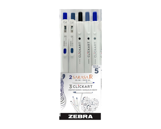 ZEBRA MINI CREATIVE BLUE