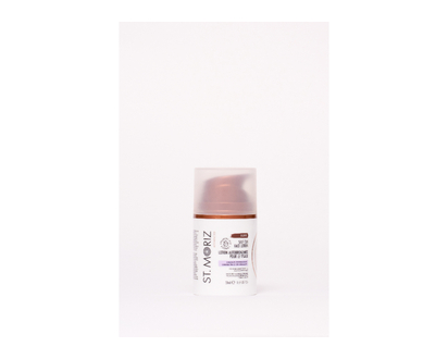 ST MORIZ ADV CC SELF TAN LOT 50ML DARK in Brown