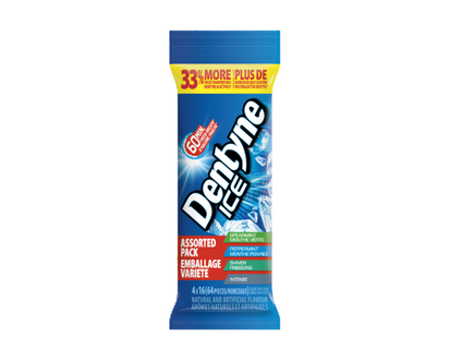 DENTYNE ICE ASSORTED 4X12PCE