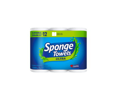 SPONGETOWELS Size 6s