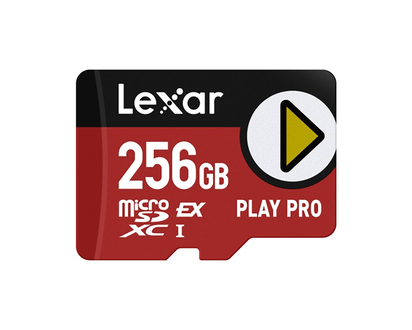 Lexar Play Pro MiroSD Size 256gb