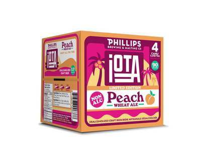 PHILLIPS IOTA ALE 4X355ML in Peach