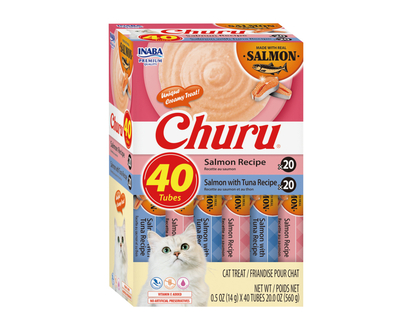CHURU PUREE VARIETY in Salmon