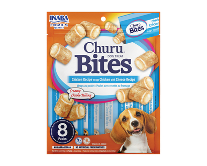 CHURU BITES CHKN W/CHS 8PK