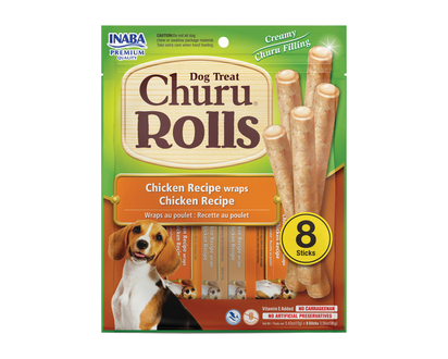 CHURU ROLLS CHKN RECIPE 8PK