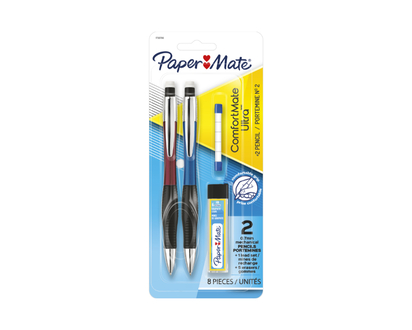 Papermate Comfortmate Ultra Mechanical Pencil - 0.7mm - 2 pack