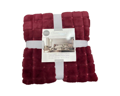 CONTEMP/HOME FAUX FUR THROW