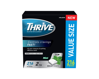THRIVE GUM 2MG 216'S in Mint