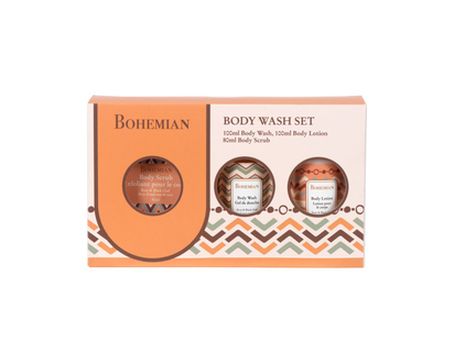 BOHEMIAN BODY WASH SET 3PC