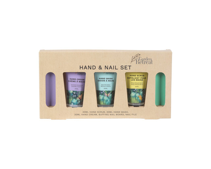 GARDEN RETREAT HAND/NAIL SET 5PC